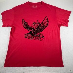 Beyonce Cowboy Carter XL Shirt‎ Shotgun Rider Red Black Act ii Velvet Logo
